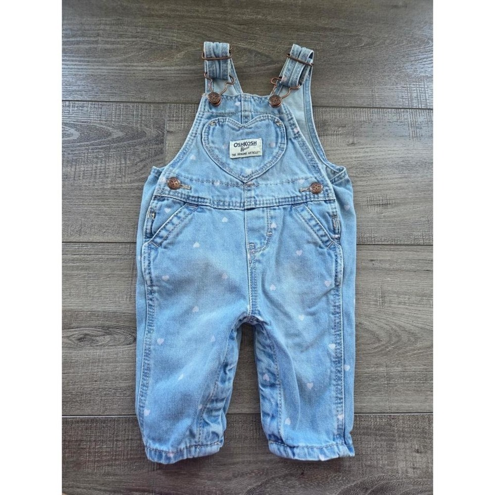 Oshkosh B'gosh baby girl overalls 3 mos
